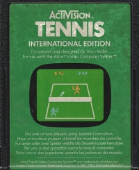 Tennis: International Edition [DE] Box Art