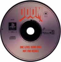 Doom One Level Demo Disc Box Art
