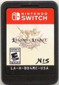Legend of Legacy HD Remastered, The - Deluxe Edition Box Art