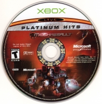 MechAssault - Platinum Hits (Game of the Year) Box Art