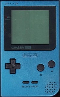 Nintendo Game Boy Pocket - Limited Edition (Ice Blue Color) Box Art