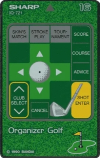 Organizer Golf Box Art