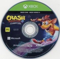 Crash Bandicoot 4: It's About Time Box Art