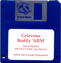 Grievous Bodily 'ARM Box Art