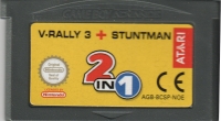 2 in 1: V-Rally 3 + Stuntman Box Art