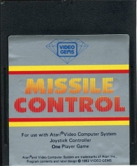 Missile Control Box Art