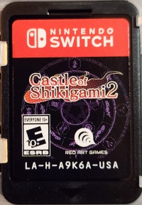 Castle of Shikigami 2 Box Art