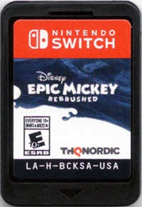 Disney Epic Mickey: Rebrushed Box Art