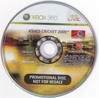 Ashes Cricket 2009 (Promotional Copy) Box Art