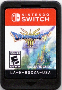 Dragon Quest III HD-2D Remake Box Art