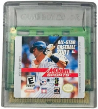 All-Star Baseball 2001 Box Art