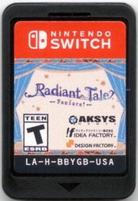 Radiant Tale: Fanfare! Box Art