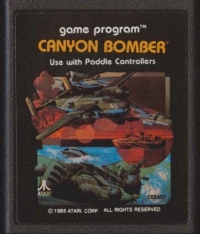 Canyon Bomber (1986) Box Art