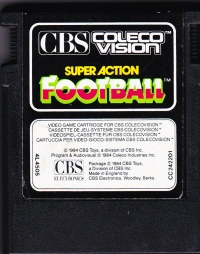 Super Action Football Box Art