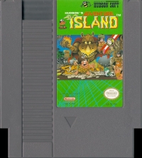 Adventure Island (oval seal) Box Art