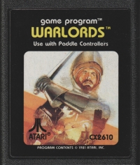 Warlords (white warranty on brown) Box Art