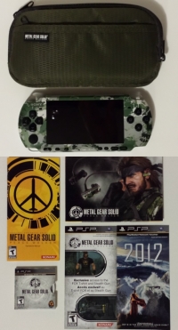 Sony PlayStation Portable PSP-3001 XCZ - Metal Gear Solid: Peace Walker Big Boss Pack Box Art