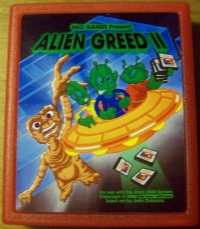 Alien Greed II (red cartridge) Box Art