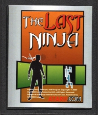 Last Ninja, The Box Art