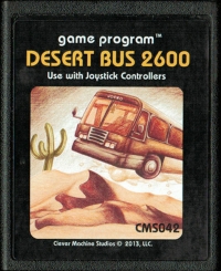 Desert Bus 2600 Box Art