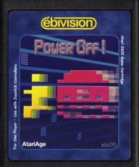 Power Off! (AtariAge) Box Art