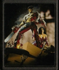 Army of Darkness (blood splatter box) Box Art