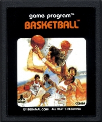 Basketball (grayscale box / 1988) Box Art