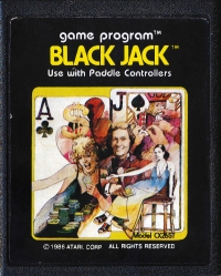 Blackjack (grayscale box) Box Art