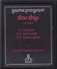 Star Ship (CX 2603) Box Art