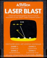 Laser Blast Box Art