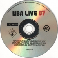 NBA Live 07 - EA Sports Classics Box Art