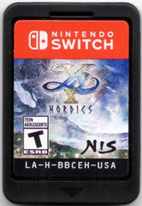 Ys X: Nordics - Deluxe Edition Box Art