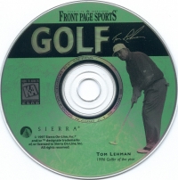 Front Page Sports: Golf Box Art