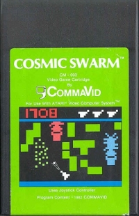 Cosmic Swarm (black and green box) Box Art