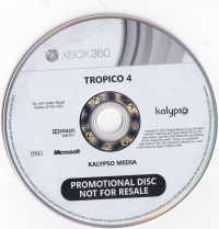 Tropico 4 (Not for Resale) Box Art