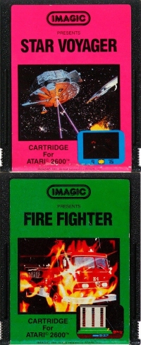 Star Voyager + Fire Fighter Box Art