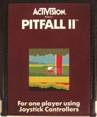 Pitfall II:  Lost Caverns Box Art