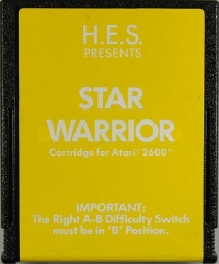 Star Warrior Box Art