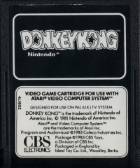 Donkey Kong Box Art