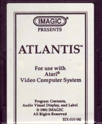 Atlantis (white label) Box Art