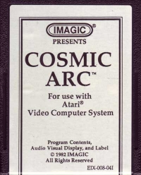 Cosmic Ark (blue box) Box Art