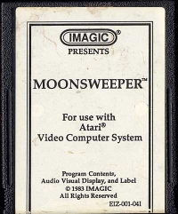 Moonsweeper (white label) Box Art