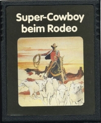 Super-Cowboy beim Rodeo Box Art