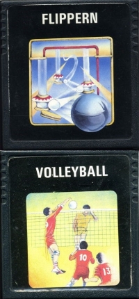 Double-Game Package: Flippern / Volleyball Box Art