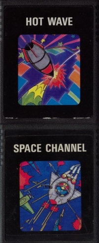 Double-Game Package:  Hot Wave / Space Channel Box Art