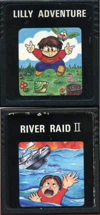 Double-Game Package: Lilly Adventure / River Raid II Box Art