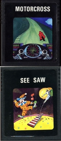 Double-Game Package:  Motorcross / See Saw Box Art