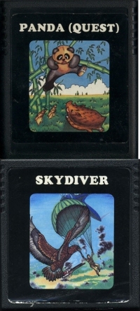 Double-Game Package:  Panda / Sky Diver Box Art