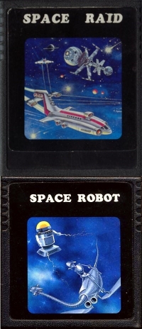 Double-Game Package:  Space Raid / Space Robot Box Art