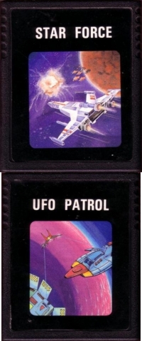 Double-Game Package:  Star Force / UFO Patrol Box Art